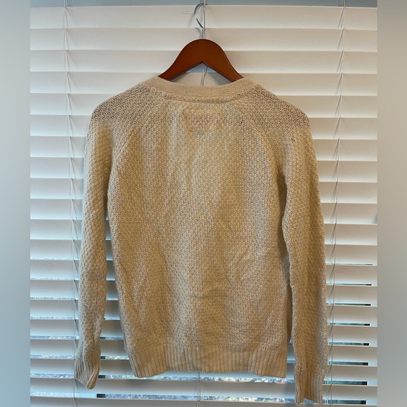 Cream Button Up Cardigan - Picture 5 of 9